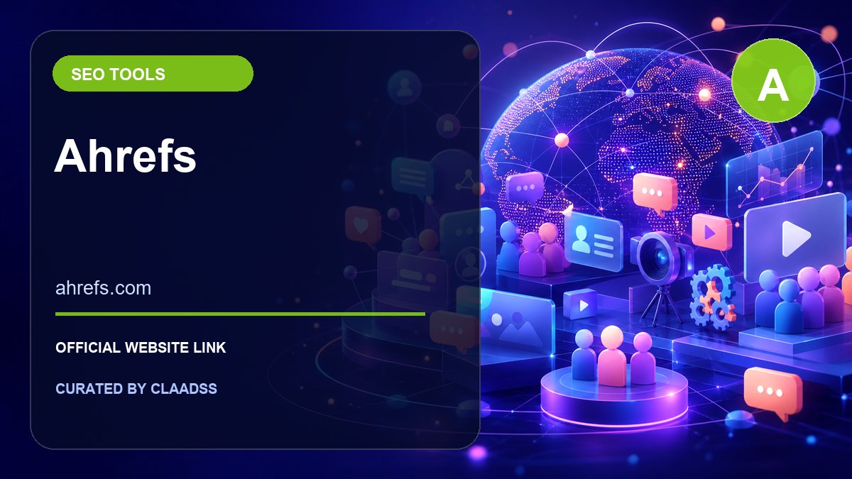 Ahrefs official social media website