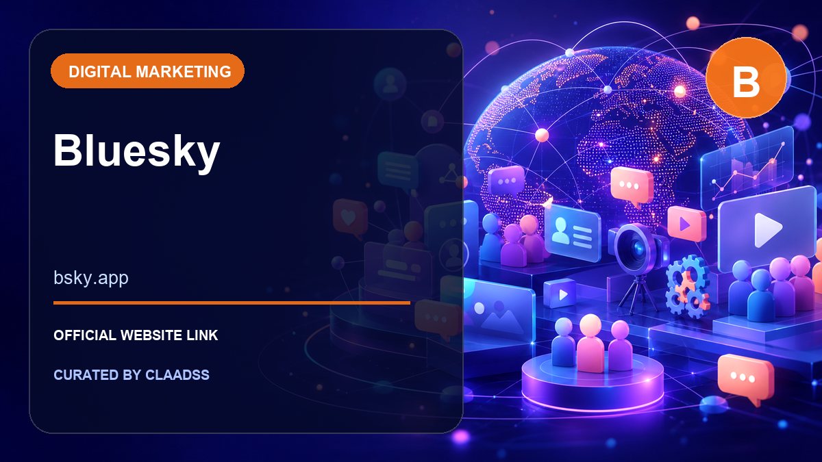 Bluesky official social media website