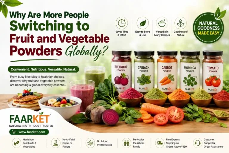 Why Are More People Switching to Fruit and Vegetable Powders Globally?