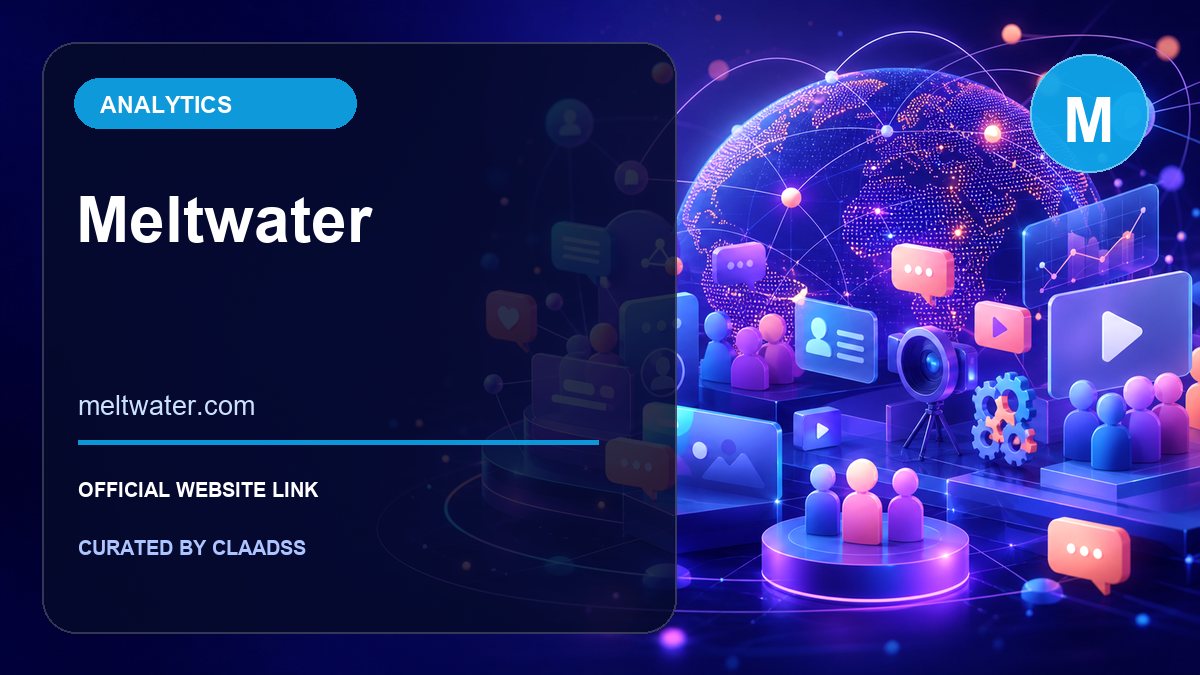 Meltwater official social media website
