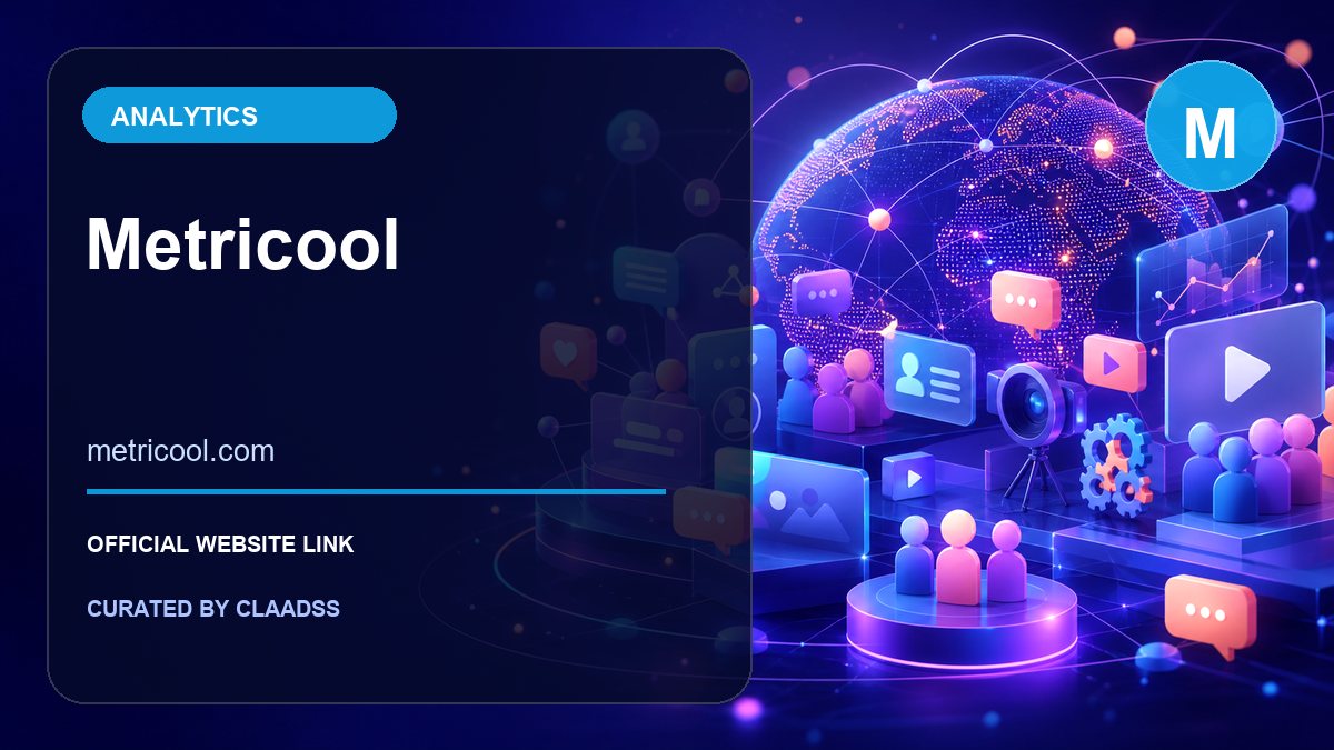 Metricool official social media website