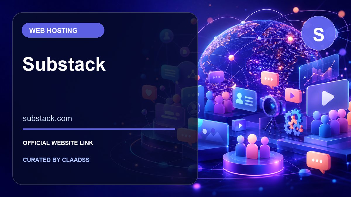 Substack official social media website