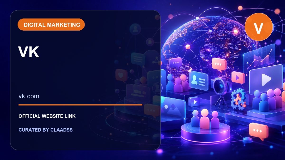 VK official social media website